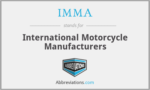 IMMA - International Motorcycle Manufacturers