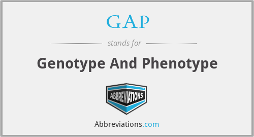 GAP - Genotype And Phenotype