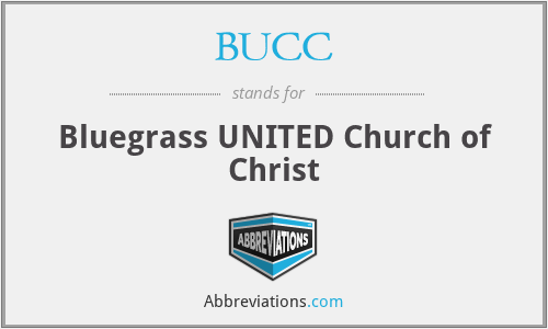 BUCC - Bluegrass UNITED Church of Christ