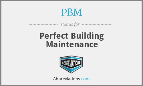 PBM - Perfect Building Maintenance