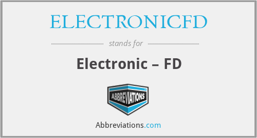 ELECTRONICFD - Electronic – FD