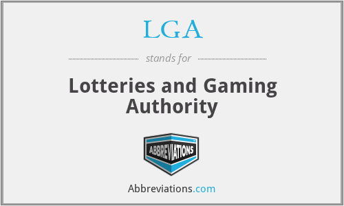 LGA - Lotteries and Gaming Authority