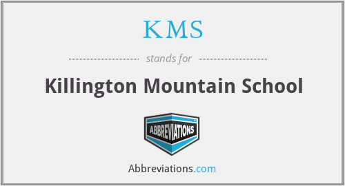 KMS - Killington Mountain School