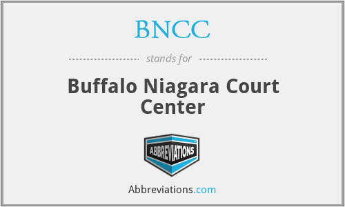 BNCC - Buffalo Niagara Court Center
