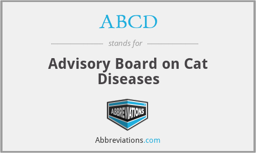 ABCD - Advisory Board on Cat Diseases