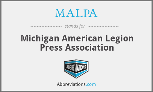 MALPA - Michigan American Legion Press Association