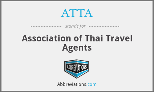ATTA - Association of Thai Travel Agents