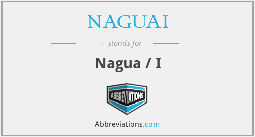 NAGUAI - Nagua / I