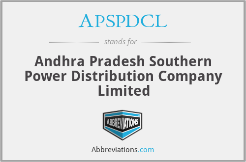 APSPDCL - Andhra Pradesh Southern Power Distribution Company Limited