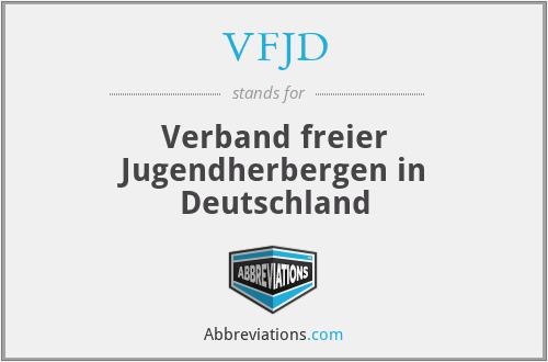 VFJD - Verband freier Jugendherbergen in Deutschland
