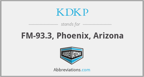 KDKP - FM-93.3, Phoenix, Arizona