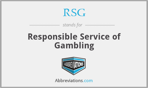 RSG - Responsible Service of Gambling