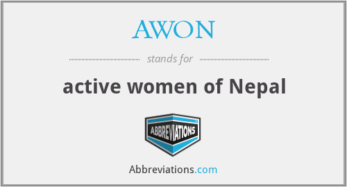 AWON - active women of Nepal