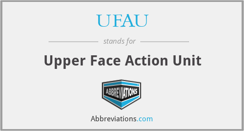 UFAU - Upper Face Action Unit