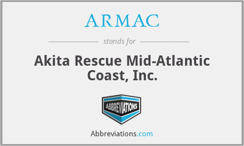 ARMAC - Akita Rescue Mid-Atlantic Coast, Inc.