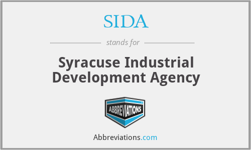 SIDA - Syracuse Industrial Development Agency