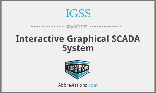 IGSS - Interactive Graphical SCADA System