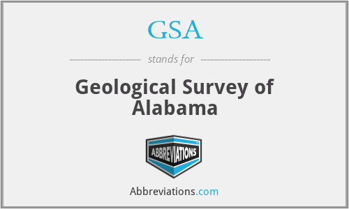 GSA - Geological Survey of Alabama