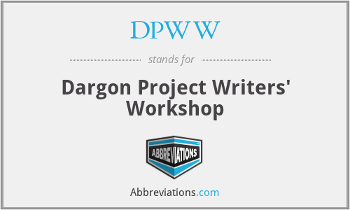 DPWW - Dargon Project Writers' Workshop