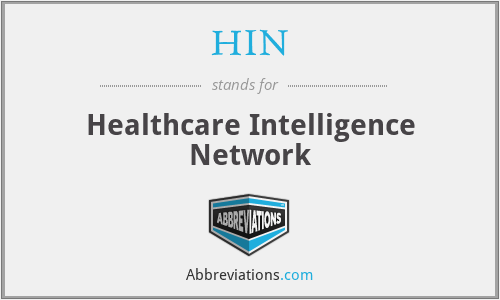 HIN - Healthcare Intelligence Network