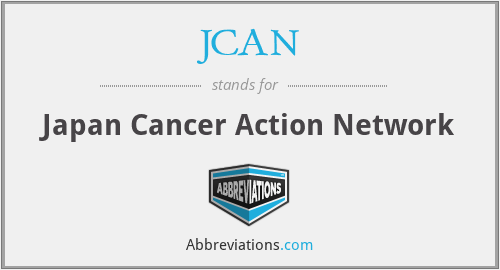 JCAN - Japan Cancer Action Network