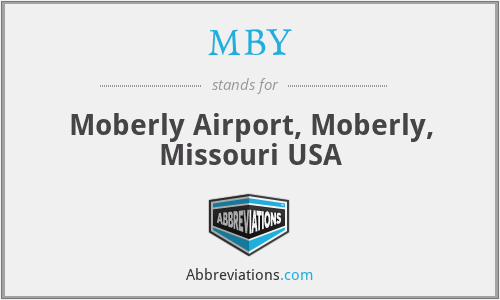 MBY - Moberly Airport, Moberly, Missouri USA