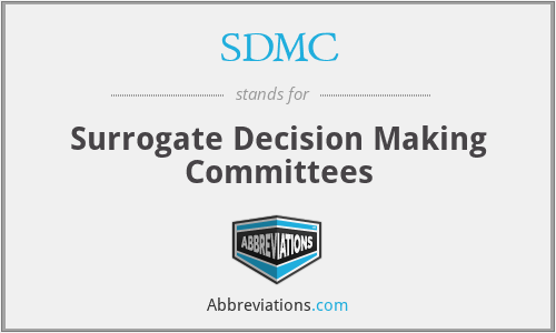 SDMC - Surrogate Decision Making Committees