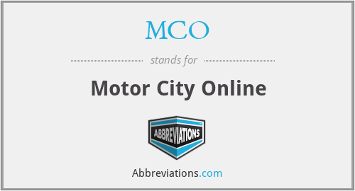 MCO - Motor City Online