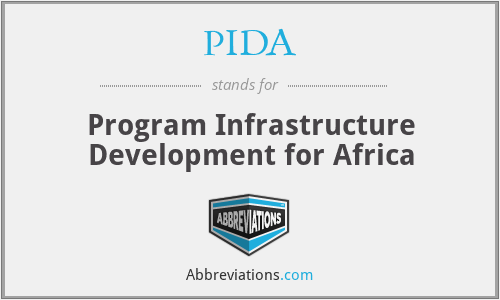 PIDA - Program Infrastructure Development for Africa