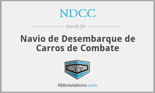 NDCC - Navio de Desembarque de Carros de Combate