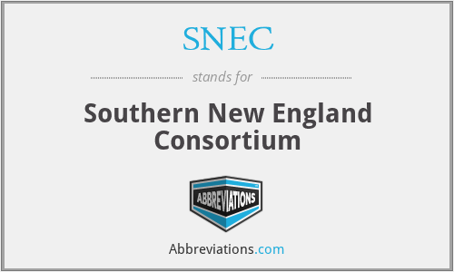 SNEC - Southern New England Consortium