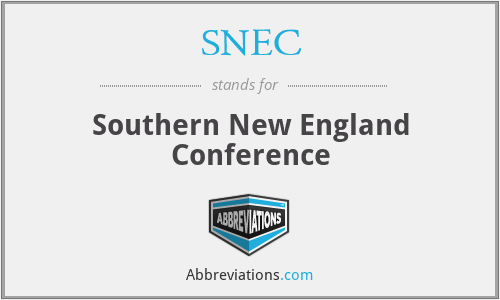 SNEC - Southern New England Conference