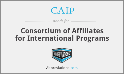 CAIP - Consortium of Affiliates for International Programs