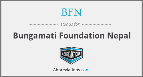 BFN - Bungamati Foundation Nepal