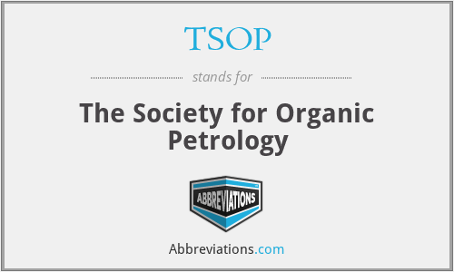TSOP - The Society for Organic Petrology