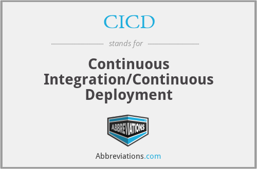 CICD - Continuous Integration/Continuous Deployment