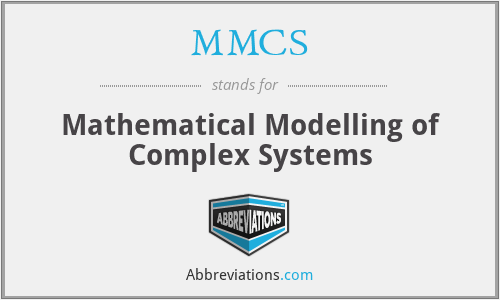 MMCS - Mathematical Modelling of Complex Systems
