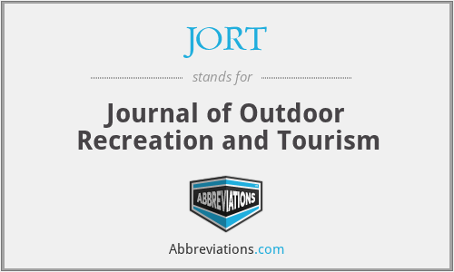 JORT - Journal of Outdoor Recreation and Tourism
