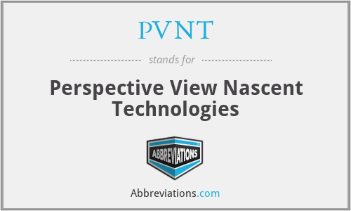 PVNT - Perspective View Nascent Technologies