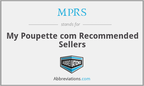 MPRS - My Poupette com Recommended Sellers