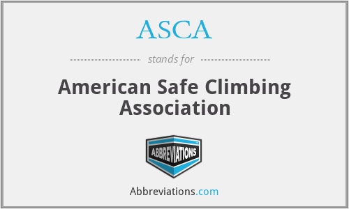 ASCA - American Safe Climbing Association