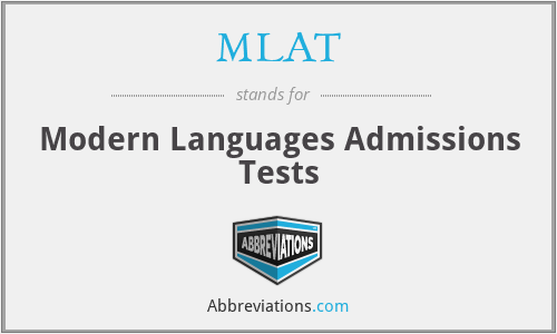 MLAT - Modern Languages Admissions Tests