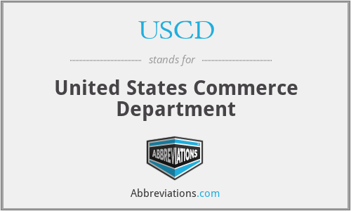 USCD - United States Commerce Department