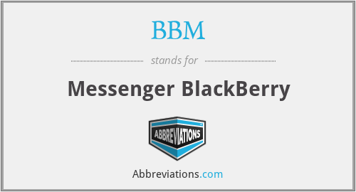 BBM - Messenger BlackBerry