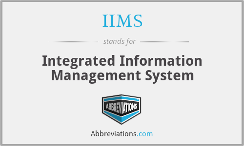 IIMS - Integrated Information Management System