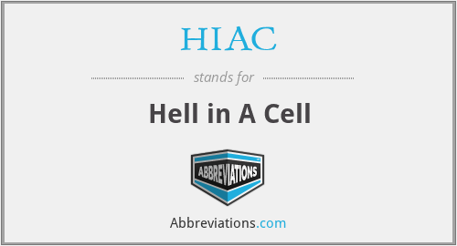 HIAC - Hell in A Cell