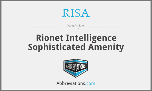 RISA - Rionet Intelligence Sophisticated Amenity