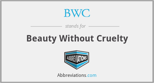 BWC - Beauty Without Cruelty