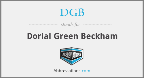 DGB - Dorial Green Beckham