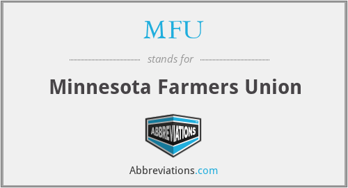 MFU - Minnesota Farmers Union